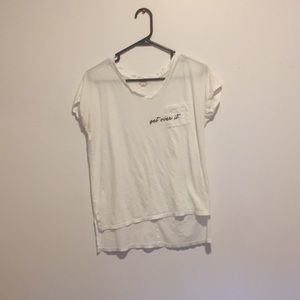 “Get over it” blouse